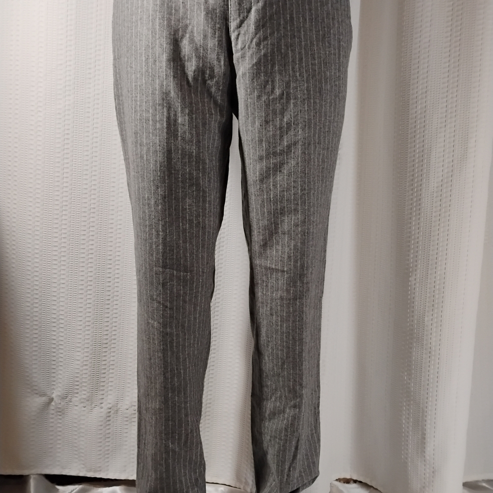 Brax  Pants Men's Gray Striped  Sixe 36